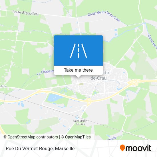 Rue Du Vermet Rouge map