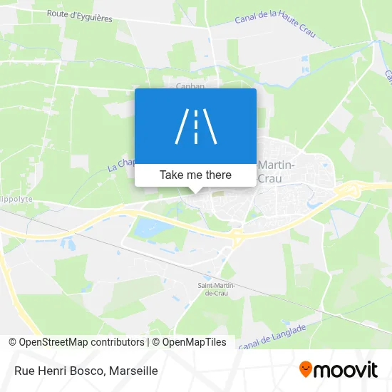 Rue Henri Bosco map