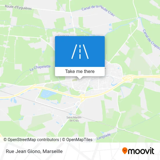 Rue Jean Giono map