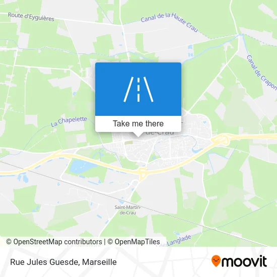 Rue Jules Guesde map