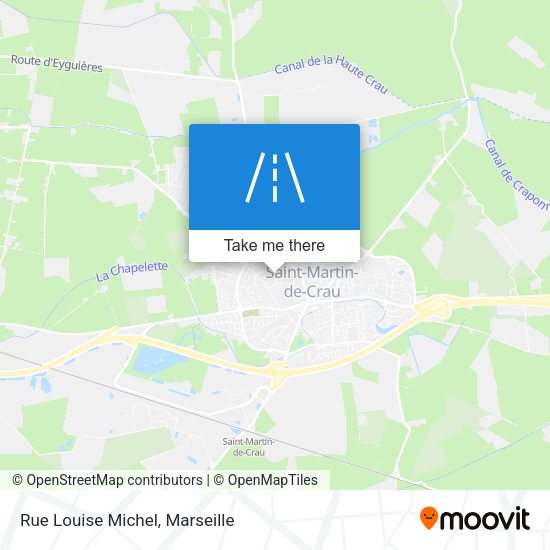 Rue Louise Michel map