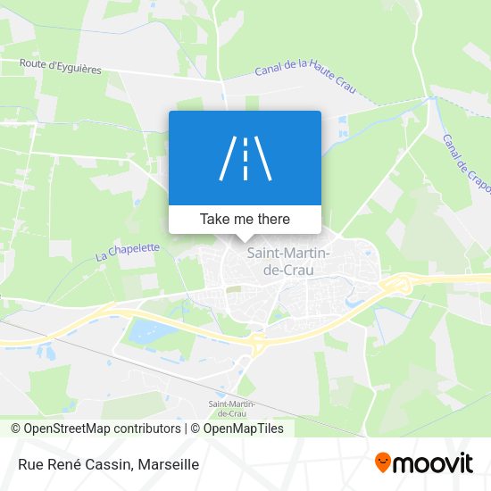 Rue René Cassin map