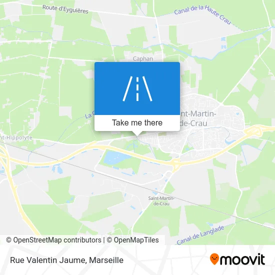 Rue Valentin Jaume map