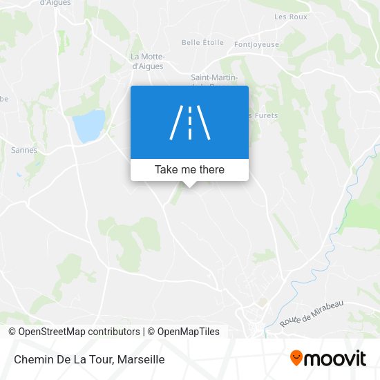 Chemin De La Tour map