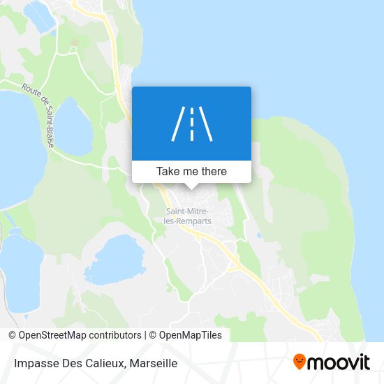 Impasse Des Calieux map