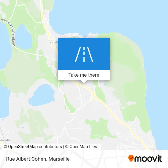 Rue Albert Cohen map