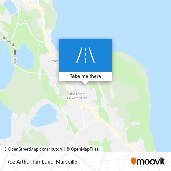 Rue Arthur Rimbaud map
