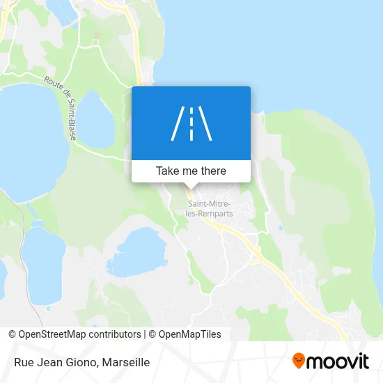 Rue Jean Giono map