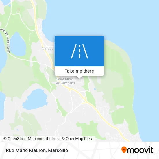 Rue Marie Mauron map