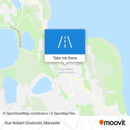 Rue Robert Giudicelli map