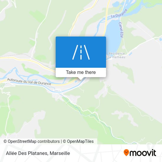 Allée Des Platanes map