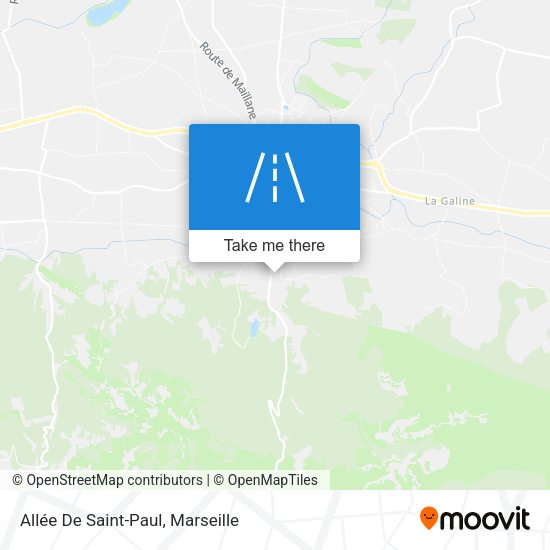 Allée De Saint-Paul map