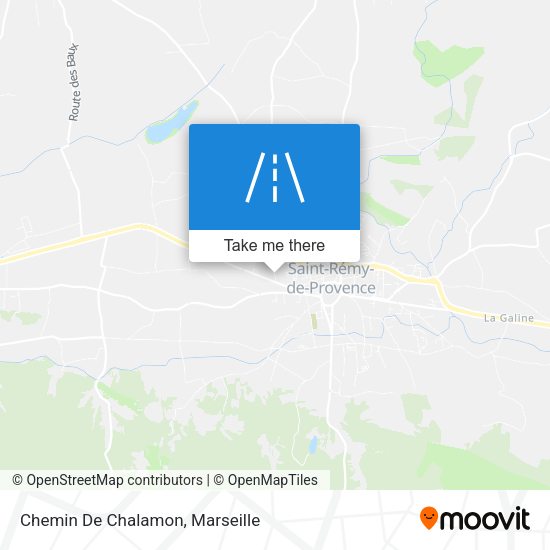 Chemin De Chalamon map