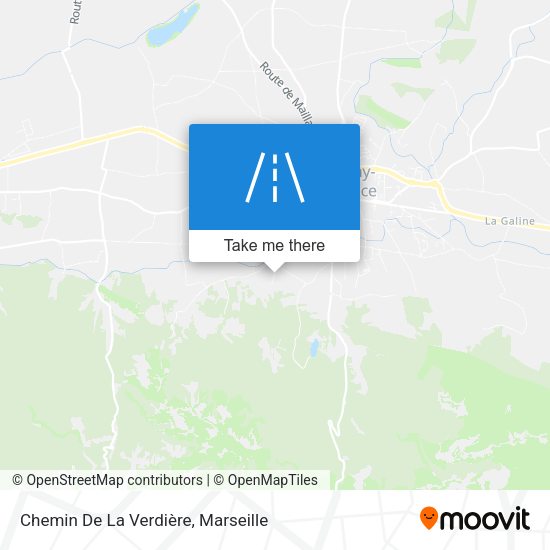 Chemin De La Verdière map
