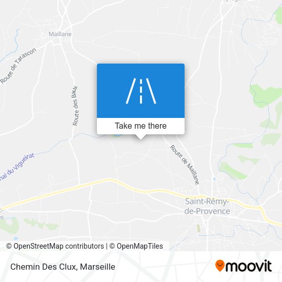 Chemin Des Clux map