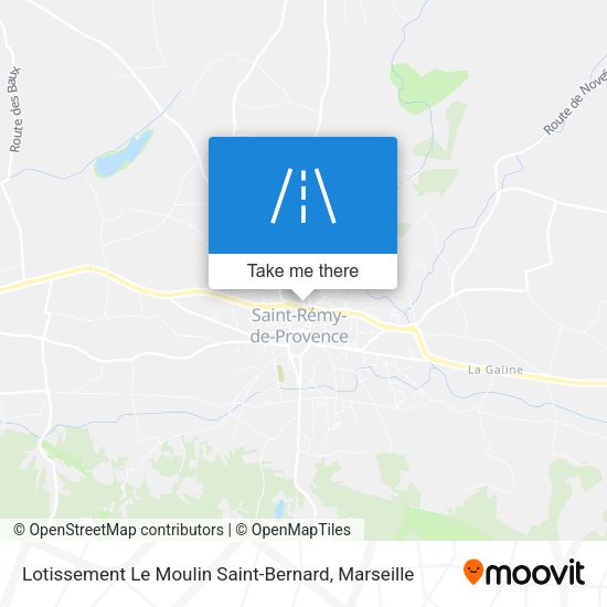 Lotissement Le Moulin Saint-Bernard map