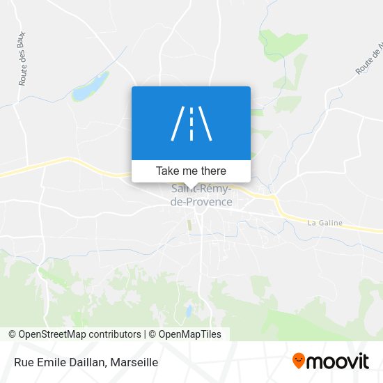 Rue Emile Daillan map