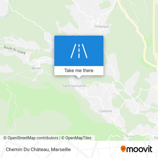 Chemin Du Château map