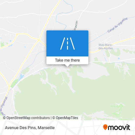 Avenue Des Pins map