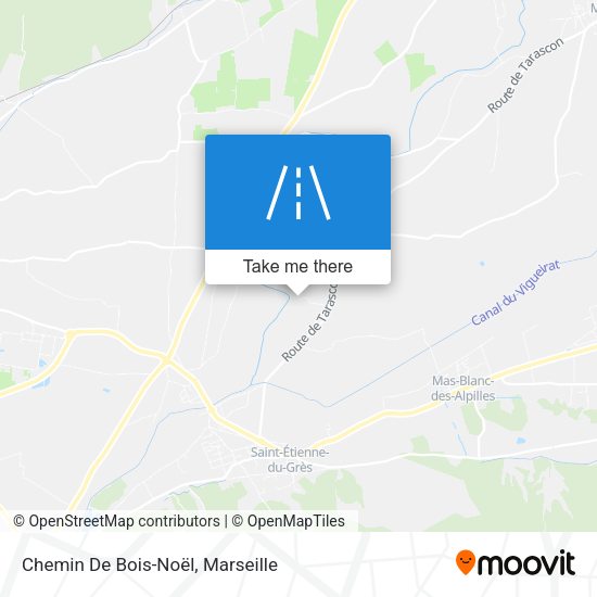 Chemin De Bois-Noël map