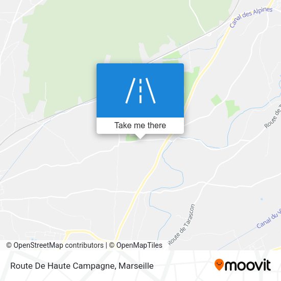 Route De Haute Campagne map