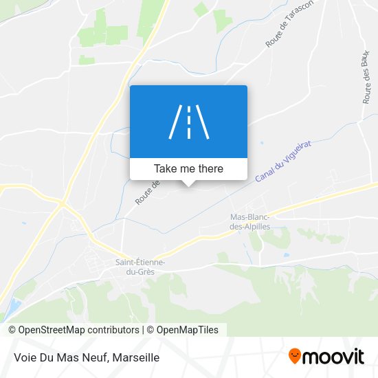 Voie Du Mas Neuf map