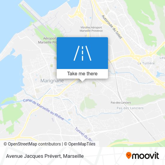 Avenue Jacques Prévert map