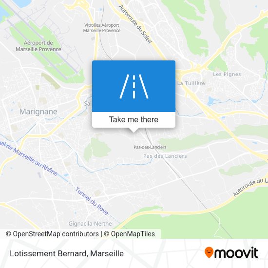 Lotissement Bernard map