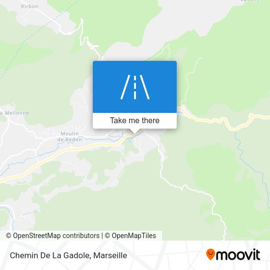 Chemin De La Gadole map