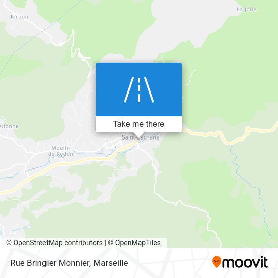Rue Bringier Monnier map