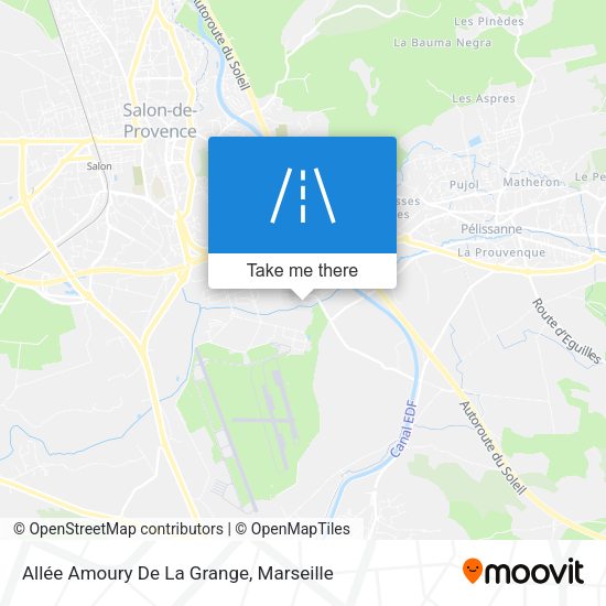 Allée Amoury De La Grange map