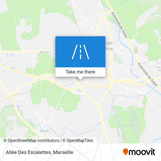 Allée Des Escalettes map