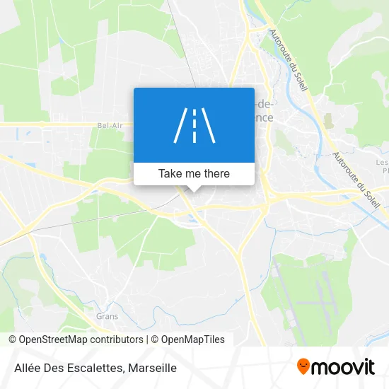 Allée Des Escalettes map