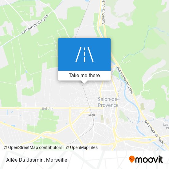 Allée Du Jasmin map