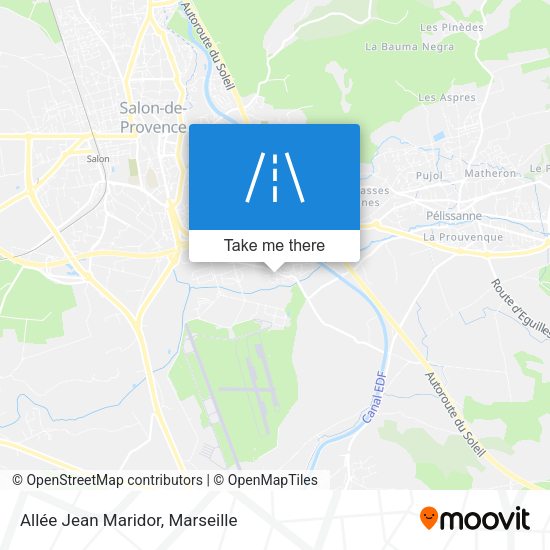 Allée Jean Maridor map