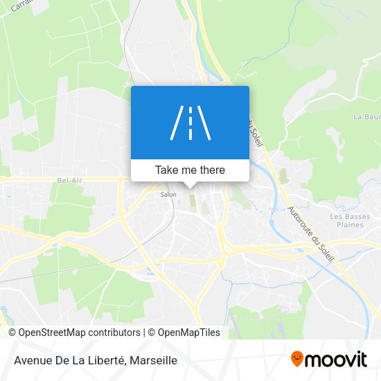 Avenue De La Liberté map