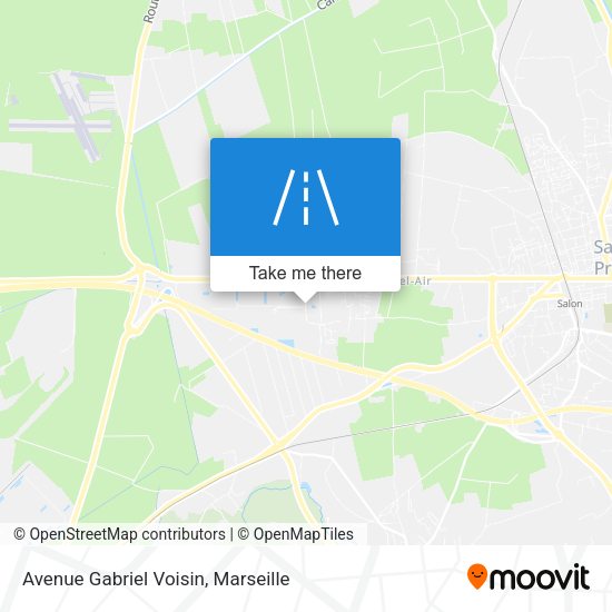 Avenue Gabriel Voisin map