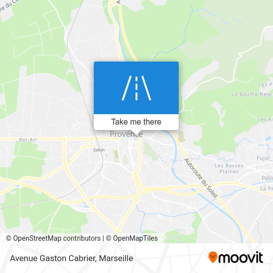 Avenue Gaston Cabrier map
