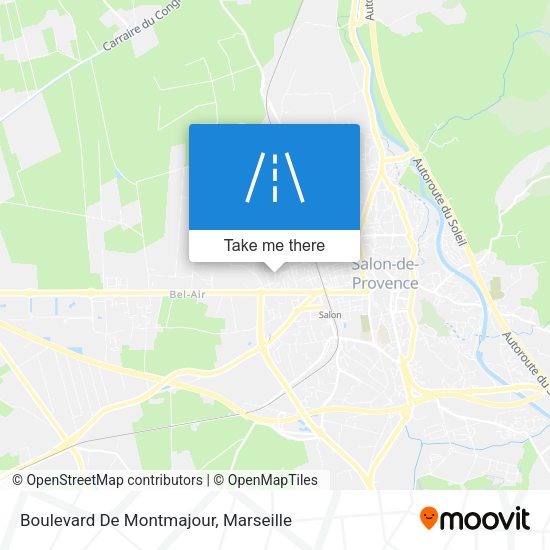 Boulevard De Montmajour map