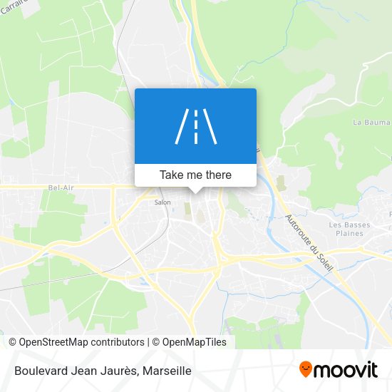Boulevard Jean Jaurès map
