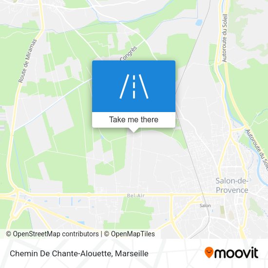 Chemin De Chante-Alouette map