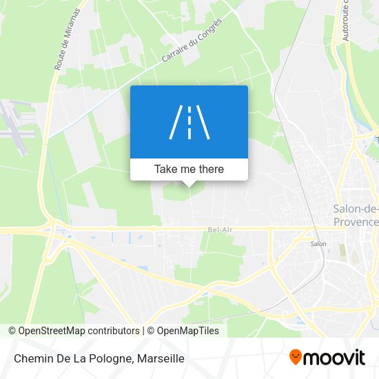 Chemin De La Pologne map