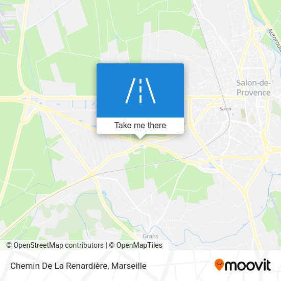 Chemin De La Renardière map