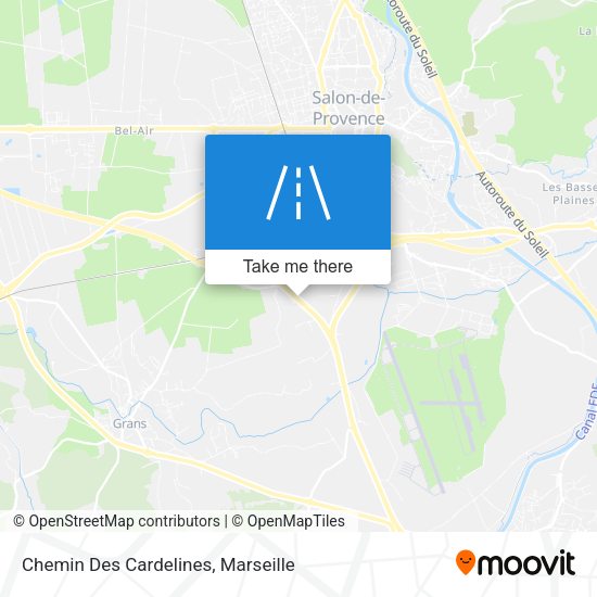 Chemin Des Cardelines map