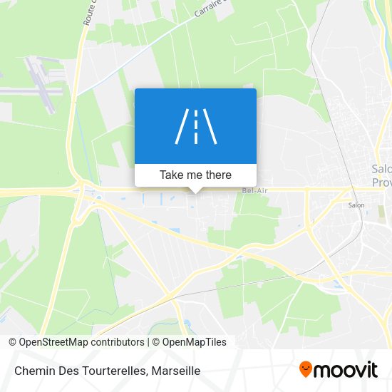 Chemin Des Tourterelles map
