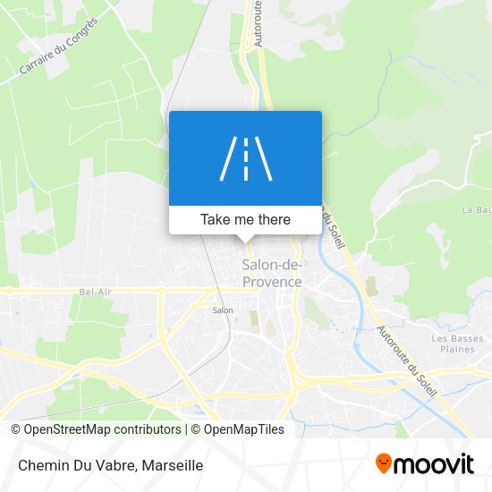 Chemin Du Vabre map