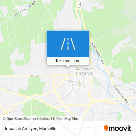 Impasse Amayen map