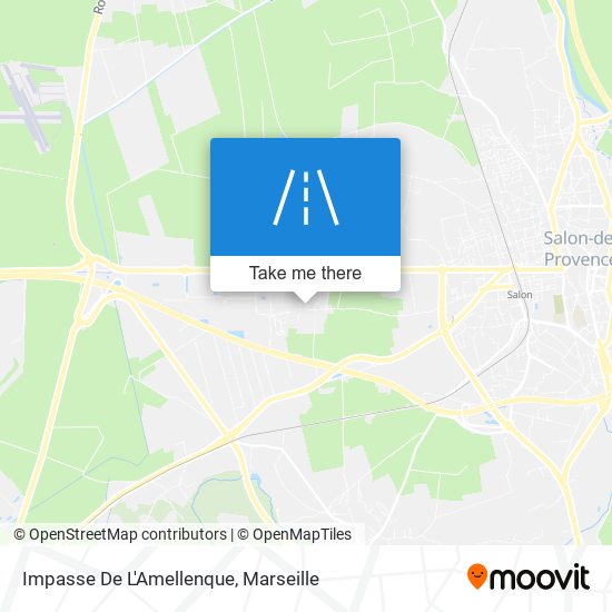 Impasse De L'Amellenque map