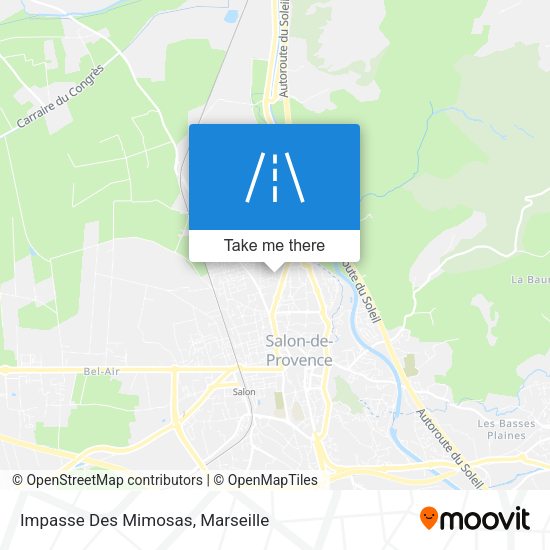 Impasse Des Mimosas map