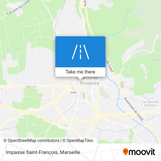 Impasse Saint-François map